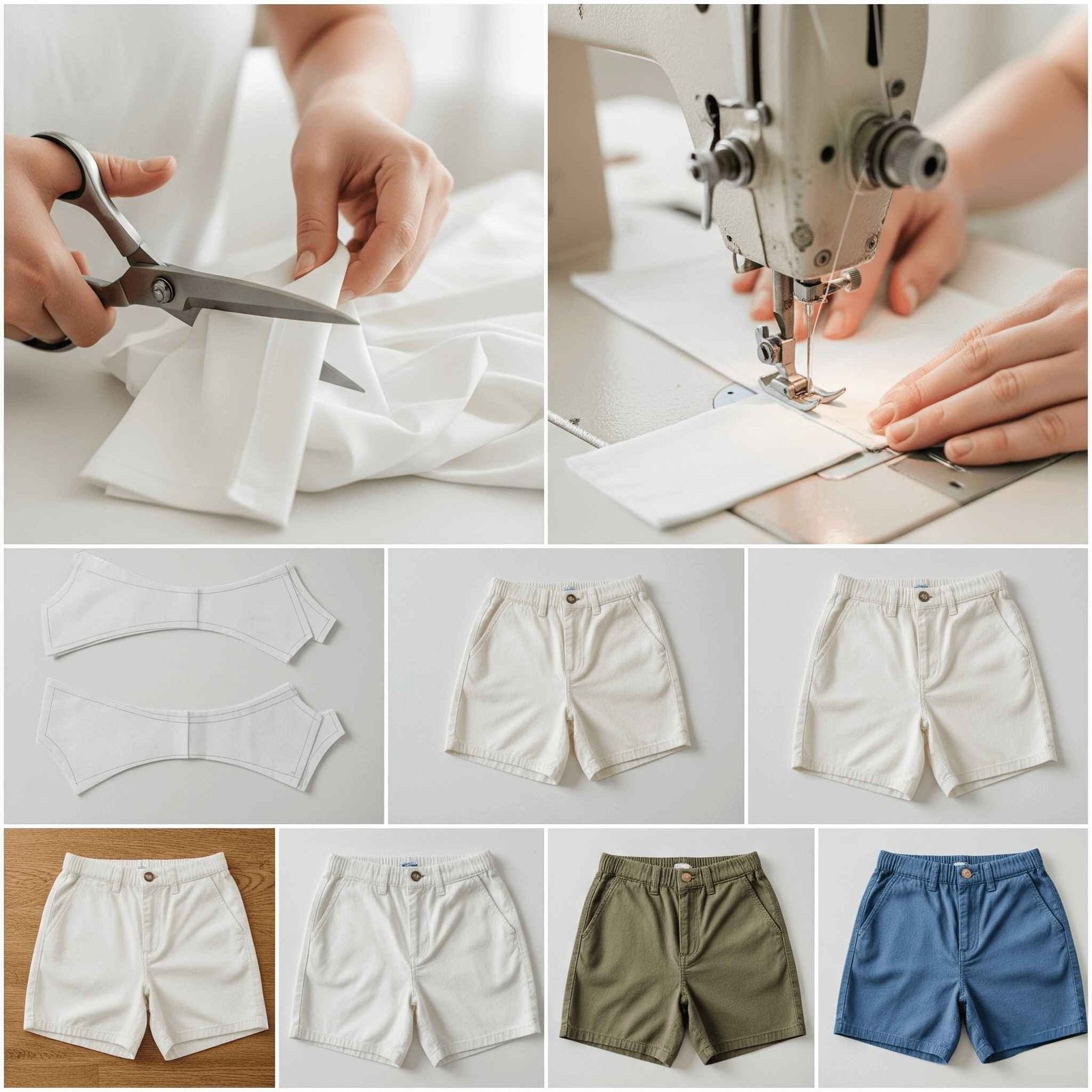 Hands holding organic cotton